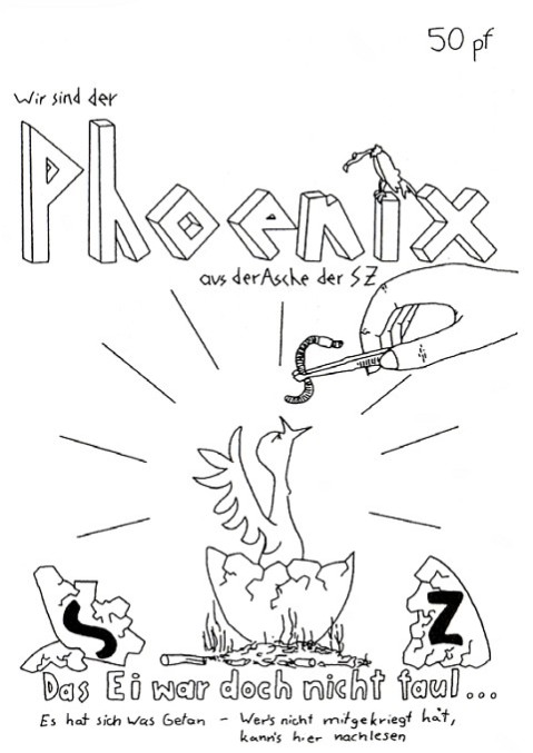 Cover der Phoenix Nr. 1 vom September 1983
